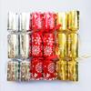 ANXTO Christmas Cracker set of 6pcs 10 inch Snowflake Plaid Design Santa Claus Father Christmas (MIX) view 1