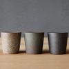 Chinese Pottery Coffee Mug Raw Ceramic Tea Cup Simple Personalized Handmade Wine Cups Drinkware Kongfu Teacup (White 70ML) view 3