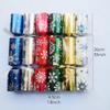 Christmas Cracker Set of 6pcs 10 inch red Silver Gold Snowflake Plaid Design Santa Claus Father Christmas (Random 6pcs) view 2