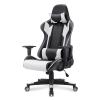 Adult Gaming Chair, Ergonomic Massage Chair, Modern Carbon Fiber Desk Chair, Large Gaming Chair, Teenage Gaming Chair (Red) White view 3