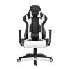 Adult Gaming Chair, Ergonomic Massage Chair, Modern Carbon Fiber Desk Chair, Large Gaming Chair, Teenage Gaming Chair (Red) White view 4