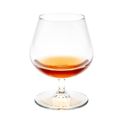Restaurantware-Cascata 13 Ounce Brandy Glasses, Set Of 12 Tempered Snifter Glasses - Chip-Resistant, Fine-Blown Glass Brandy Snifters, Dishwasher-Safe, For Liquors