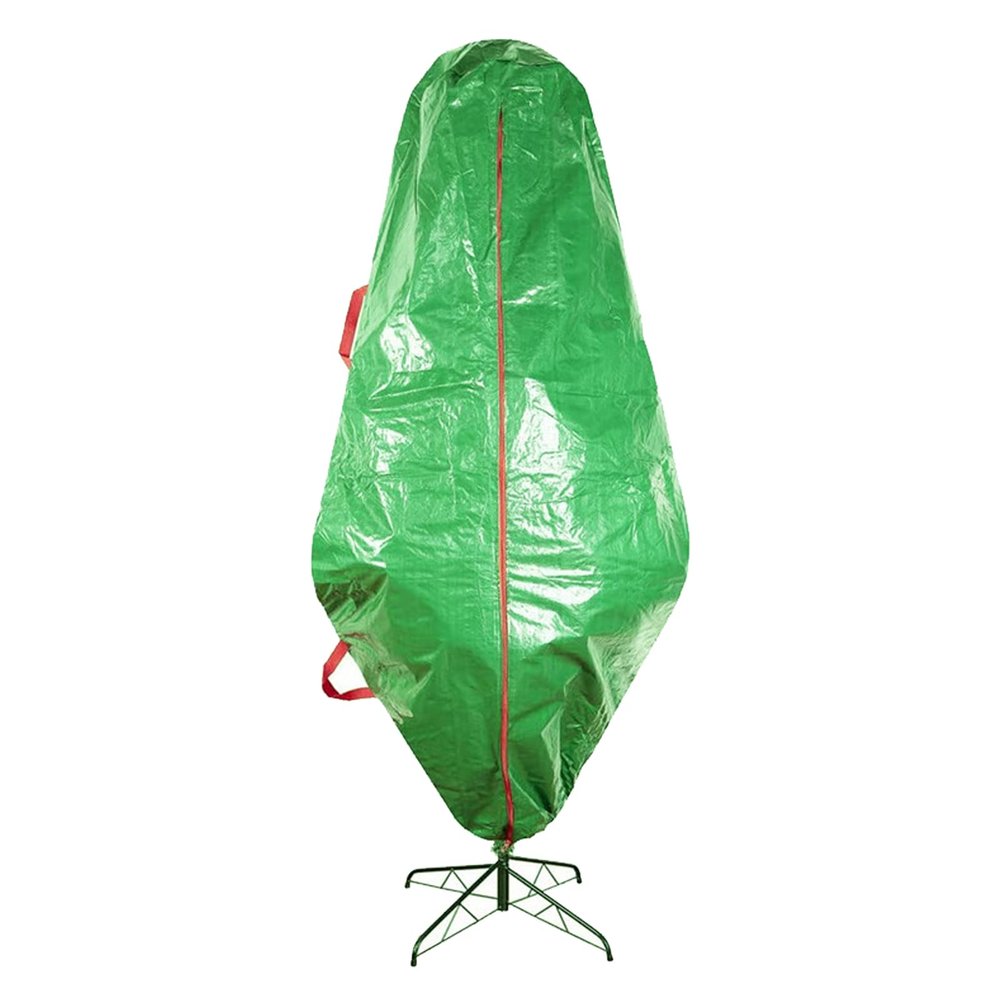 ZXCFTG 75 inch Christmas Tree Storage Bag, Waterproof Xmas bags container with Durable Reinforced Handles for 7.5ft Artificial Tree, 211009DY01-6-10518-1742462991, Green, 35x75inches
