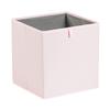 Amazon Basics Collapsible Cube Organizer Bins, Closet Storage Organizer Baskets for Shelves, Space-Saving, 13" x 15" x 13", Peony Pink, Pack of 6 view 3