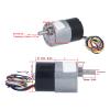 YWBL-WH DC 24V Reversible Brushless Speed Reduction Motor High Torsion Electric Motor(200RPM), Geared Motor view 2