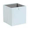 Amazon Basics Collapsible Cube Organizer Bins, Closet Storage Baskets for Shelves with Secure Pull Handle, Foldable Space-Saving, Jade Green, 13x15x13", 6-Pack view 3