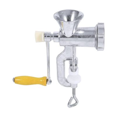 Hand Manual Meat Grinder, Food Grinder Attachment Mincer Table Hand Crank Tool Meat Grinder Aluminium Alloy Manual Meat Grinder for Kitchen Home