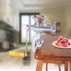 Hand Manual Meat Grinder, Food Grinder Attachment Mincer Table Hand Crank Tool Meat Grinder Aluminium Alloy Manual Meat Grinder for Kitchen Home view 2