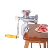 Hand Manual Meat Grinder, Food Grinder Attachment Mincer Table Hand Crank Tool Meat Grinder Aluminium Alloy Manual Meat Grinder for Kitchen Home view 4