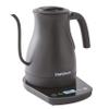 Chef'sChoice Electric Kettle Gooseneck Style Perfect for Pour-Overs Stainless Steel Construction 1200 Watts with Auto-Shutoff & Boil-Dry Protection, 1-Quart, Black view 1
