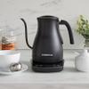 Chef'sChoice Electric Kettle Gooseneck Style Perfect for Pour-Overs Stainless Steel Construction 1200 Watts with Auto-Shutoff & Boil-Dry Protection, 1-Quart, Black view 2