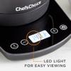 Chef'sChoice Electric Kettle Gooseneck Style Perfect for Pour-Overs Stainless Steel Construction 1200 Watts with Auto-Shutoff & Boil-Dry Protection, 1-Quart, Black view 4