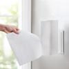 Magnetic Paper Towel Holder,White Towel Bar Rack for Refrigerator BBQ Grills Griddles Toolbox RVs Tailgates,Heavy Duty Strong Magnet Backing,12(L) x 3(H),Fit Most US Paper Roll view 4
