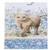 KayDeeDesigns 4 Piece Welcome Cottage Blue Kitchen Linen Bundle, Dual Purpose Towels and Grabber Mitt view 2