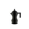 Alessi Pulcina MDL02 / 3 BB - Design Espresso Coffee Maker, in Cast Aluminum with Handle and Knob in PA, 3 Cups, Black view 2