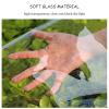 Xrdbfd 2.5x3m PVC Tarp Heavy-Duty,Transparent Sunscreen/Waterproof Tarpaulin,with Reinforced Eyelets,Multifunctional Weatherproof Tarp,Used to Protect Plants,Balconies,car Covers,1.1x1.1m/3.6 * 3.6ft view 4