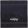 LA HAMMAM 6 Pack 13" 13" Super Soft Turkish Cotton Make Up Removal Towels & Washcloths | Highly Absorbent Towel | Luxury Makeup Remover Reusable Face Cloths | Facial & Skin Care Wash Cloth - Black view 4