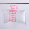 DEANREN Pillow Drying Rack Plastic Pillow Hangers,2 Pcs Multifunctional Pillow Hook Toy Drying Hangerfor Home Outdoor Red view 2