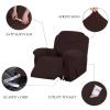 GAMUKAI Super Stretch Recliner Cover  Form-Fitted Non-Slip Slipcover for Standard/Large Recliners & Reclining Couches | Soft Thick Fabric | Machine Washable (Brown) view 3