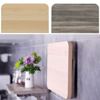LKP Floating Wall-Mounted Dining Table, Folding Laptop Desk for Small Space, Home Wall Shelf, Folding Kitchen Shelf 19.7x11.8inch, Space Saving