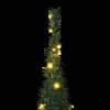Tidyard Pop Up Christmas Tree, Pre-Lit 7ft Collapsible Artificial PVC Tree with 200 LED Lights, Indoor Outdoor Holiday Decoration for Living Room Garden Party view 3