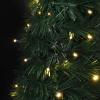Tidyard Pop Up Christmas Tree, Pre-Lit 7ft Collapsible Artificial PVC Tree with 200 LED Lights, Indoor Outdoor Holiday Decoration for Living Room Garden Party view 4