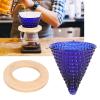 Coffee Pot Filter, Glass Wooden Coffee Dripper Coffee Filter Reusable Coffee Filter Specially Designed For Making Coffee For Home Kitchen And Office(1#) view 3