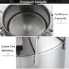 XINTAI Farm Milk Transport Can, 304 Stainless Steel Milk Bucket Water Jug Wine Pail Bottle Oil Barrel Tea Canister Dairy Pot with Sealed Lid Liquid Solid Storage,55L view 3