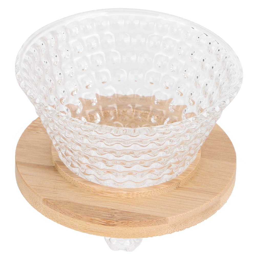 Filter, Glass Wooden Coffee Dripper Coffee Filter Reusable Coffee Filter Specially Making Coffee For And Office(2#)