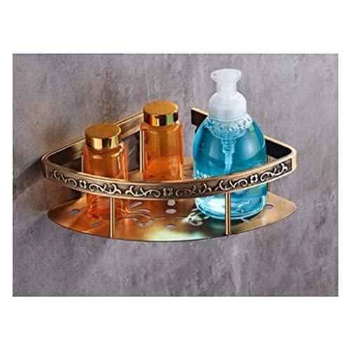 TYQXSH Bath Hardware, Sets Towel Rack, Paper Holder, Toilet Brush Holder, Hooks (Color : Corner Shelf)
