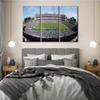 3 Piece Canvas Wall Art Sports Nissan Stadium Paintings Home Decor Basketball Prints on Canvas Tennessee Modern Artwork Picture for Living Room Framed Stretched Ready to Hang, 60" Wx40 H view 3