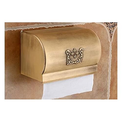 TYQXSH Bath Hardware, Sets Towel Rack, Paper Holder, Toilet Brush Holder, Hooks (Color : Paper Holder 2)
