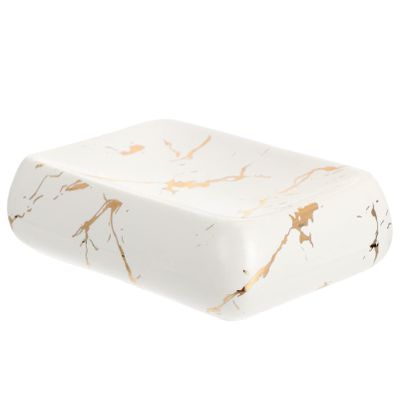 1pc Soap Box Soap Dish Ceramic Shelf Bathroom Tray Container Bathroom Holder Ceramic Tray Holding Dish Storage Dish Storage Rack
