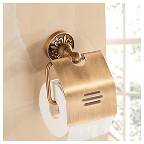 TYQXSH Bath Hardware, Sets Towel Rack, Paper Holder, Toilet Brush Holder, Hooks (Color : Paper Holder)