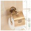 TYQXSH Bath Hardware, Sets Towel Rack, Paper Holder, Toilet Brush Holder, Hooks (Color : Paper Holder) view 1