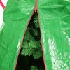 Flueyer Upright Christmas Tree Storage Bag, Christmas Tree Dust Cover WaterProof Oxford Cloth Fits 9 Foot Tree Cover Bag for Artificial Tree view 2
