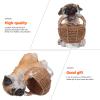 Cabilock 1pc Creative Puppy Shape Resin Storage Basket Multi-Functional Key Holder for Entryway and Home Decor Cute Dog Design for Organizing Keys Candies and Items view 4