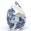 3.5" Blue Sodalite Rough Point Natural Quartz Crystal Gemstone UV Reactive Mineral Specimen - Brazil view 2