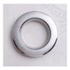 80pcs/Bag Curtain Accessories Ring Plastic Curtain Eyelets and Rings Clips Grommets for Curtains-Shiny Silver view 1