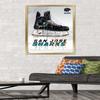 Trends International NHL San Jose Sharks - Drip Skate 21 Wall Poster, 22.375" x 34", Gold Framed Version view 2
