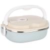 Kuuleyn Lunch Box Portable Stainless Steel Food Container for Student Children Work view 2