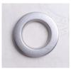 80pcs/Bag Curtain Accessories Ring Plastic Curtain Eyelets and Rings Clips Grommets for Curtains-Dull Silver view 1