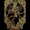 Dancing Shiva Nataraja Statue - Large 22 inches Gold Brass Natraj Idol - Hindu Lord Shiva Murti for Altar Outdoor Yoga Studio - Religious Home Temple Pooja Decoration Spiritual Housewarming Sculpture view 2