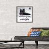 Trends International NHL Washington Capitals - Drip Skate 21 Wall Poster, 14.725" x 22.375", Barnwood Framed Version view 2
