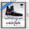 Trends International NHL Washington Capitals - Drip Skate 21 Wall Poster, 14.725" x 22.375", Barnwood Framed Version view 3