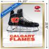 Trends International NHL Calgary Flames - Drip Skate 21 Wall Poster, 22.375" x 34", Gold Framed Version view 3