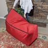 Expandable Quilted Rolling Christmas Tree Bag For Trees 6-9ft view 2