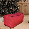 Expandable Quilted Rolling Christmas Tree Bag For Trees 6-9ft view 3
