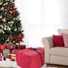 Northlight Quilted Christmas Holiday Storage Bag, 21.75", Red view 2