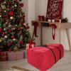 Northlight Quilted Christmas Holiday Storage Bag, 21.75", Red view 3